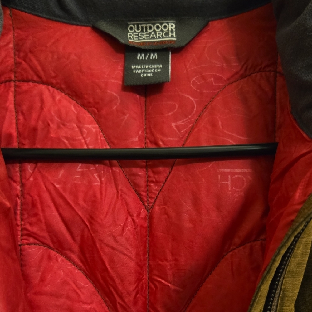 Outdoor Research Hooded Long Puffer Jacket - Tech Brown - Medium - Picture 11 of 16